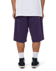 HUF CROMER CORDUROY SHORTS DARK BERRY