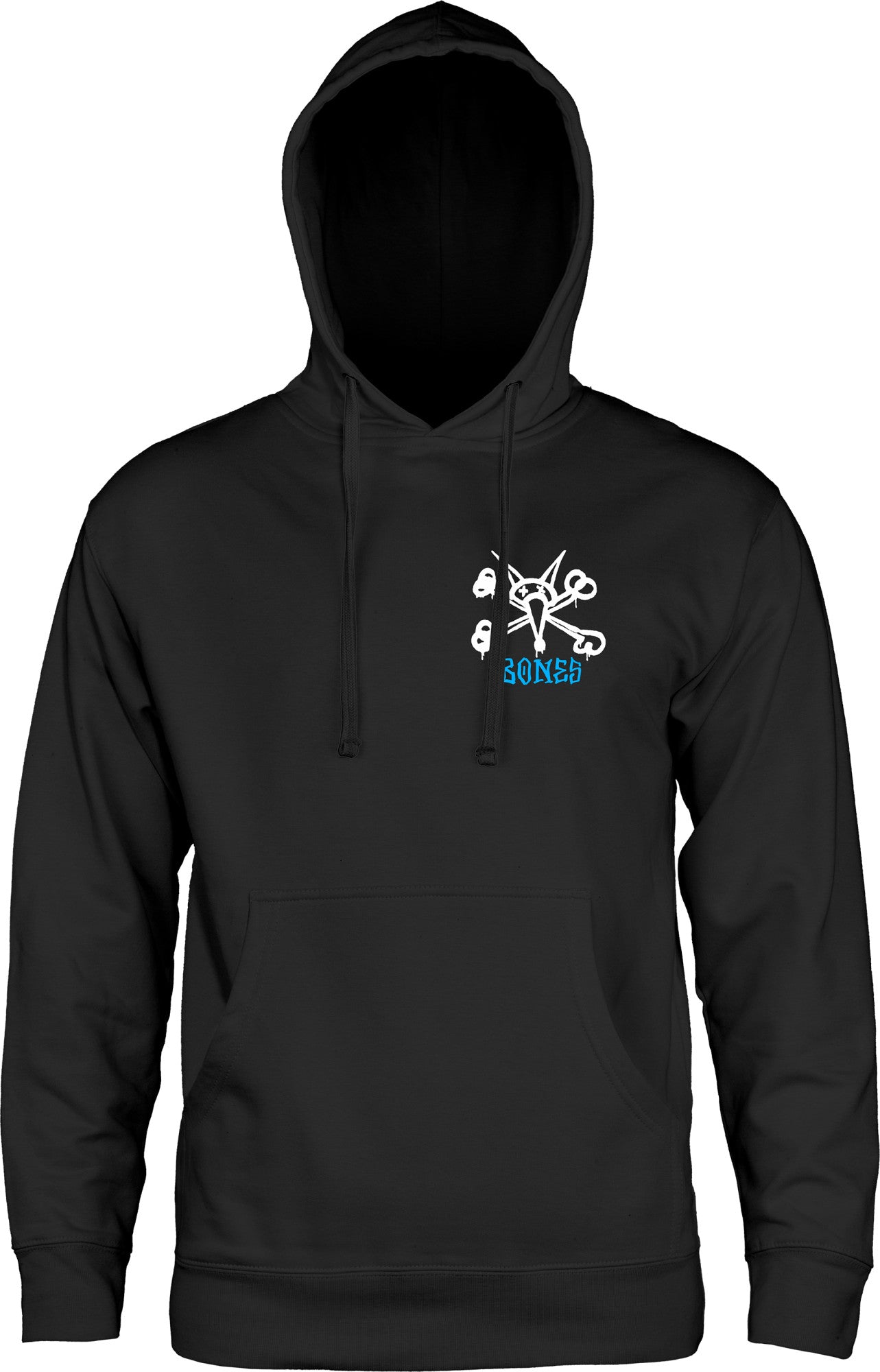 POWELL-PERALTA RAT BONES HOODY BLACK - The Drive Skateshop
