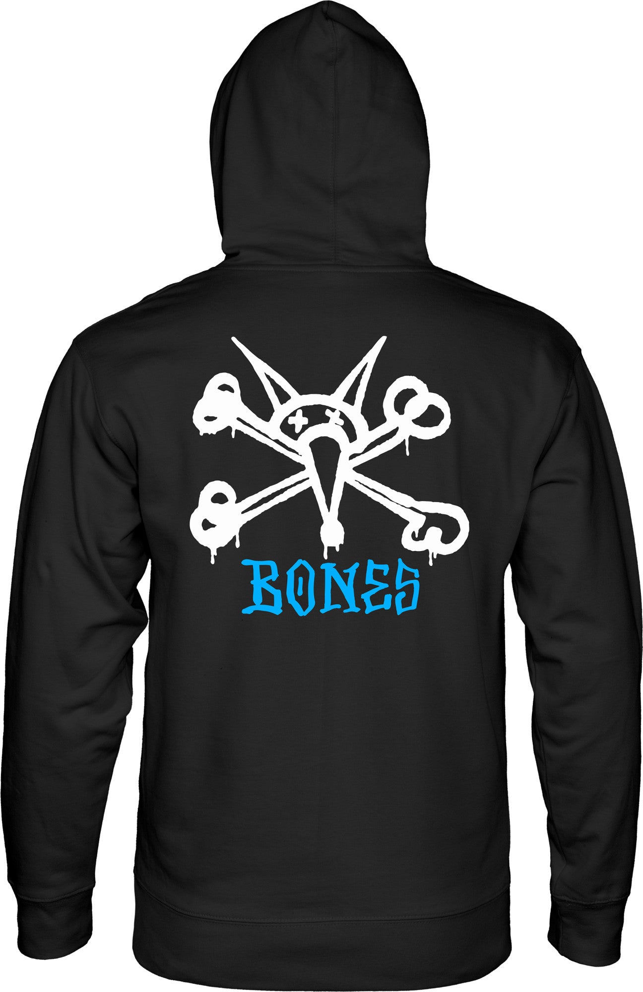 POWELL-PERALTA RAT BONES HOODY BLACK - The Drive Skateshop
