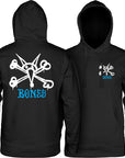 POWELL-PERALTA RAT BONES HOODY BLACK - The Drive Skateshop