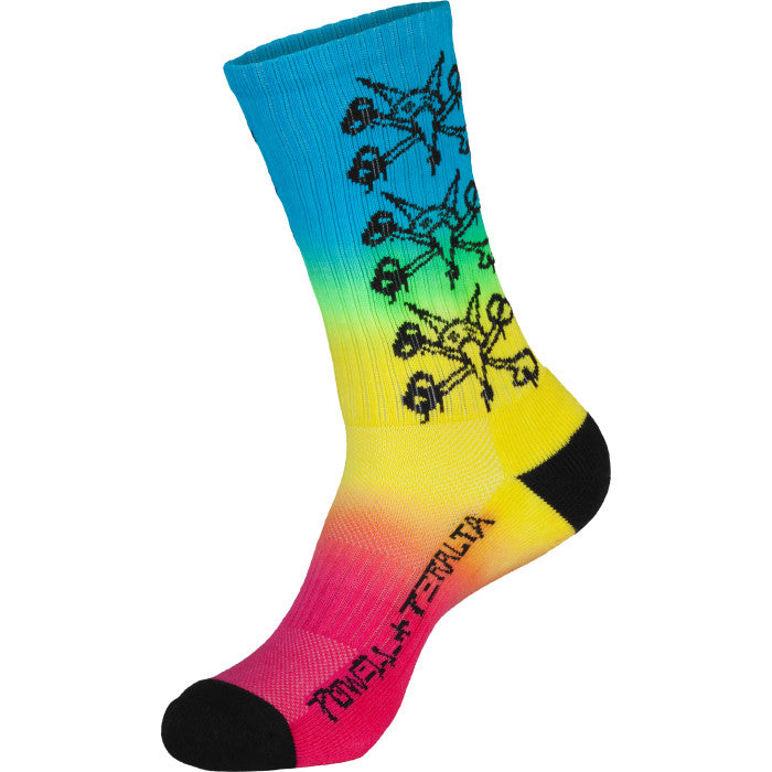 POWELL-PERALTA VATO RAT SOCKS COLBY FADE - The Drive Skateboard Shop