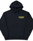 THE DRIVE SKATE SHOP OG LOGO HOODY BLACK/YELLOW