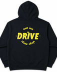 THE DRIVE SKATE SHOP OG LOGO HOODY BLACK/YELLOW