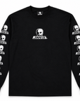 SKULL SKATES LOGO LONGSLEEVE BLACK
