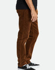 BRIXTON CHOICE CHINO PANT - BISON CORD - The Drive Skateshop