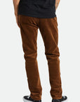 BRIXTON CHOICE CHINO PANT - BISON CORD - The Drive Skateshop