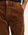 BRIXTON CHOICE CHINO PANT - BISON CORD - The Drive Skateshop