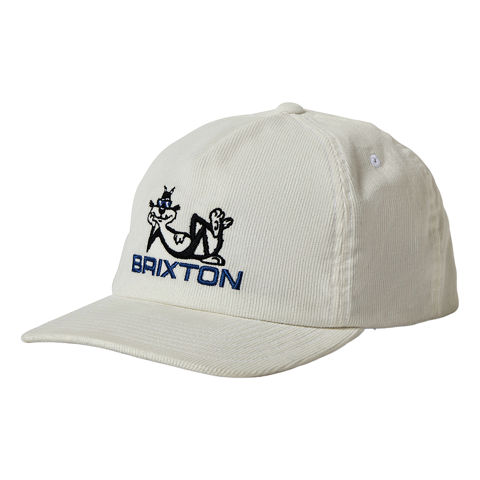 BRIXTON COOL CAT MP SNAPBACK WHITE