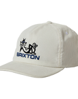 BRIXTON COOL CAT MP SNAPBACK WHITE