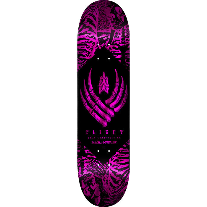 POWELL PERALTA DECK SKELETON FLIGHT PINK (8 POWELL PERALTA DECK SKELETON FLIGHT PINK (8