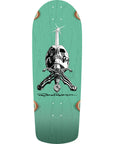 POWELL-PERALTA DECK OG RODRIGUEZ SWORD SPOON NOSE TEAL STAIN (10") - The Drive Skateboard Shop