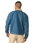 DICKIES DENIM PAINTER JACKET KHAKI TINTED BLUE
