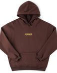 FORMER LEGACY EMB HOODY BROWN