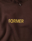 FORMER LEGACY EMB HOODY BROWN