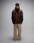 FORMER LEGACY EMB HOODY BROWN