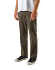 FORMER CRUX PANT DEEP OLIVE - The Drive Skateboard Shop