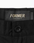 FORMER AG CHINO PANT BLACK