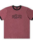 FORMER VARNISH RINGER T-SHIRT PLUMB