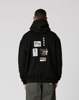 FORMER CLIPPINGZ FZ ZIP HOOD BLACK