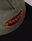 FORMER FLATLINE CAP WASHED GREEN