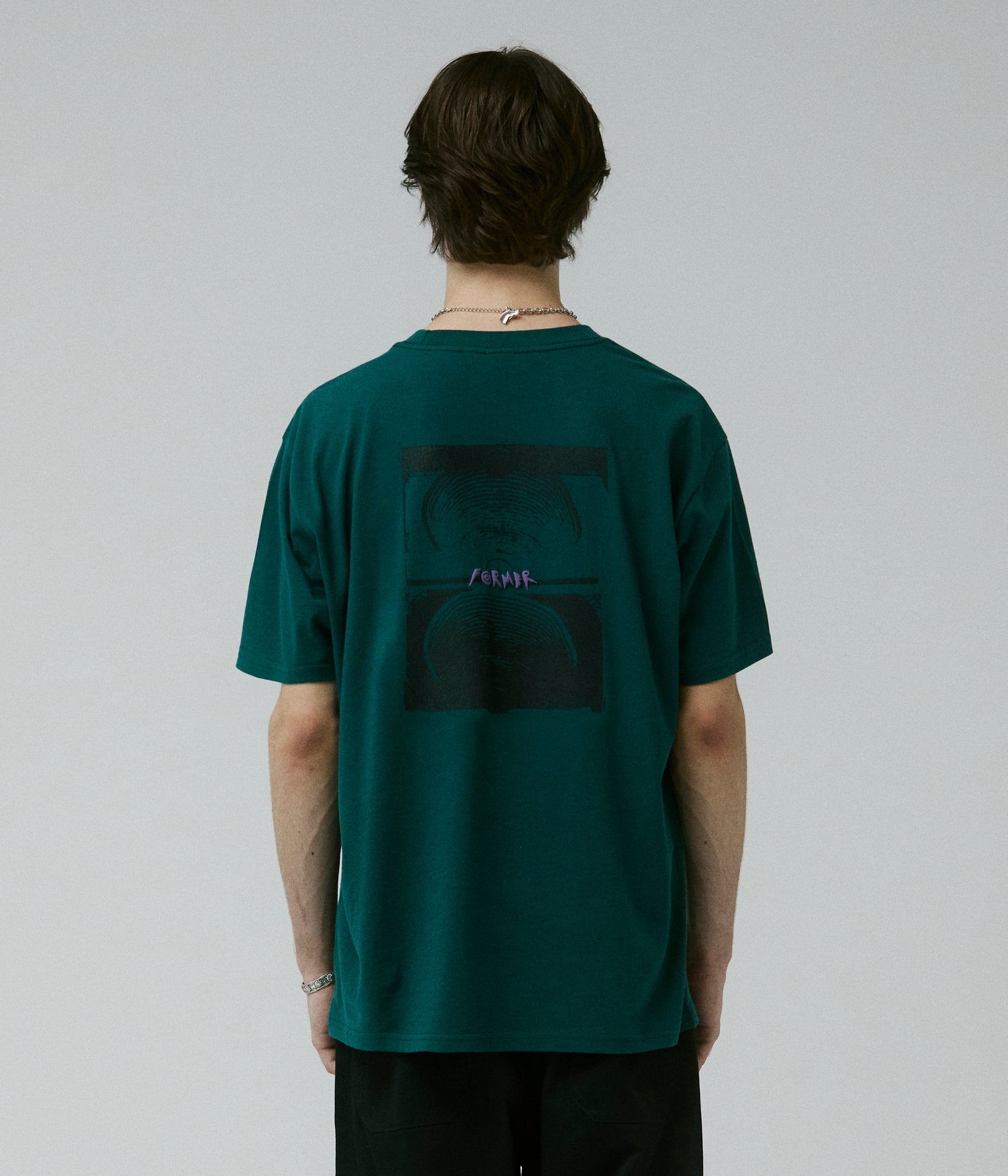 FORMER DROID CRUX T-SHIRT PETROL - The Drive Skateboard Shop