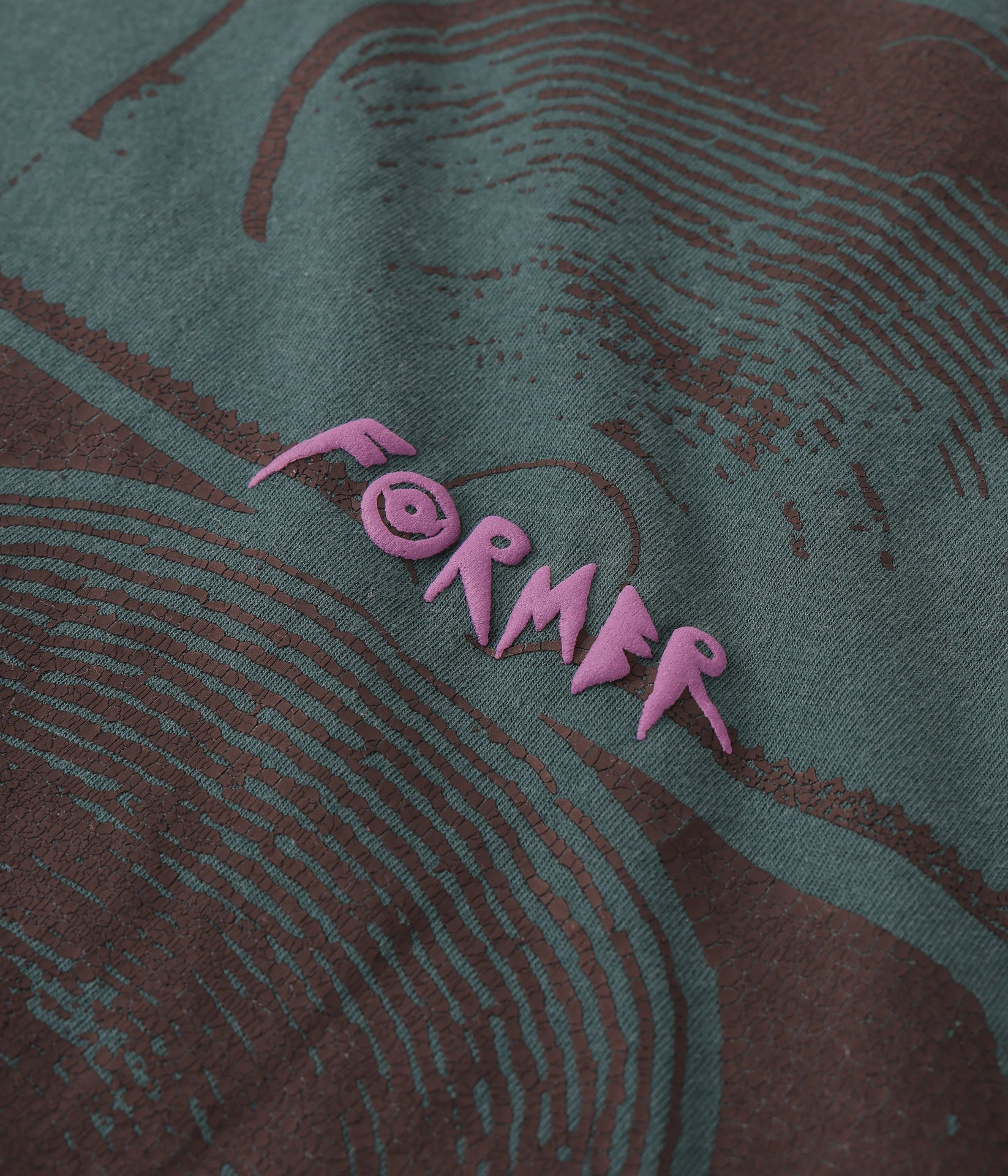 FORMER DROID CRUX T-SHIRT PETROL - The Drive Skateboard Shop