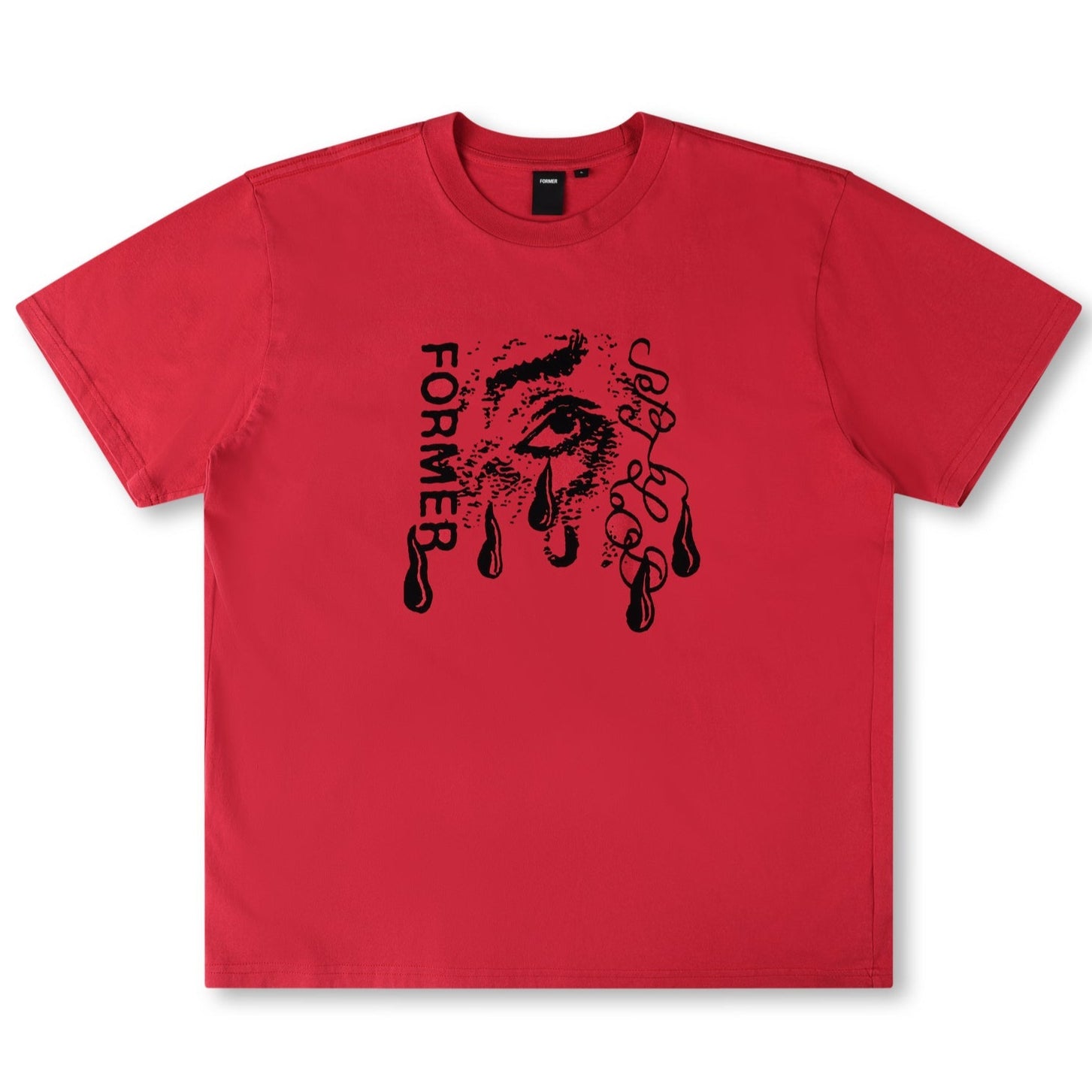 FORMER WEEPING ORGAN OF SIGH T-SHIRT WASHED RED - The Drive Skateboard Shop