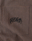 FORMER VIVIAN CHECK T-SHIRT BROWN