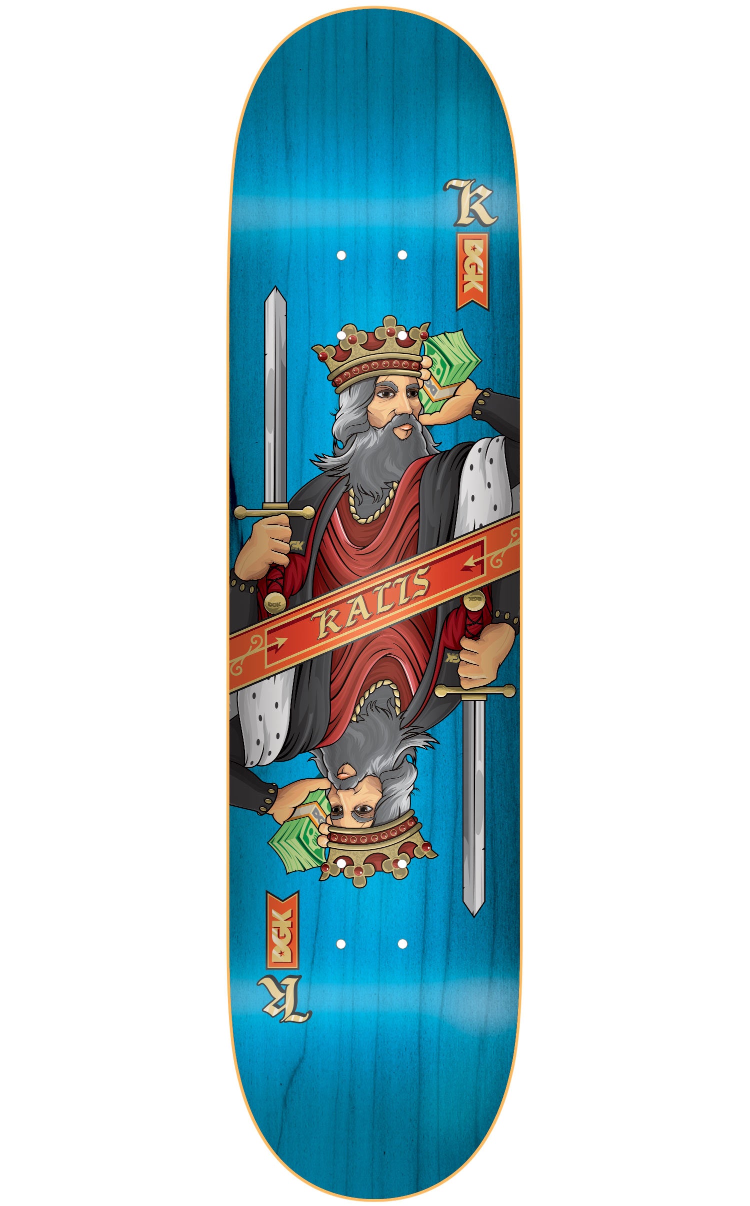 DGK DECK KINGDOM KALIS (8.06") - The Drive Skateshop