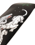 WELCOME DECK SWAMP FIGHT JAKE YANKO WHITE/BLACK DIP (8.5") - The Drive Skateshop
