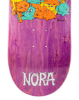 WELCOME DECK PURR PILE NORA PURPLE STAIN (8.25") - The Drive Skateshop