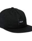 HUF SET BOX SNAPBACK BLACK - The Drive Skateshop