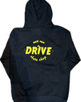 THE DRIVE SKATE SHOP OG LOGO HOODY BLACK/YELLOW