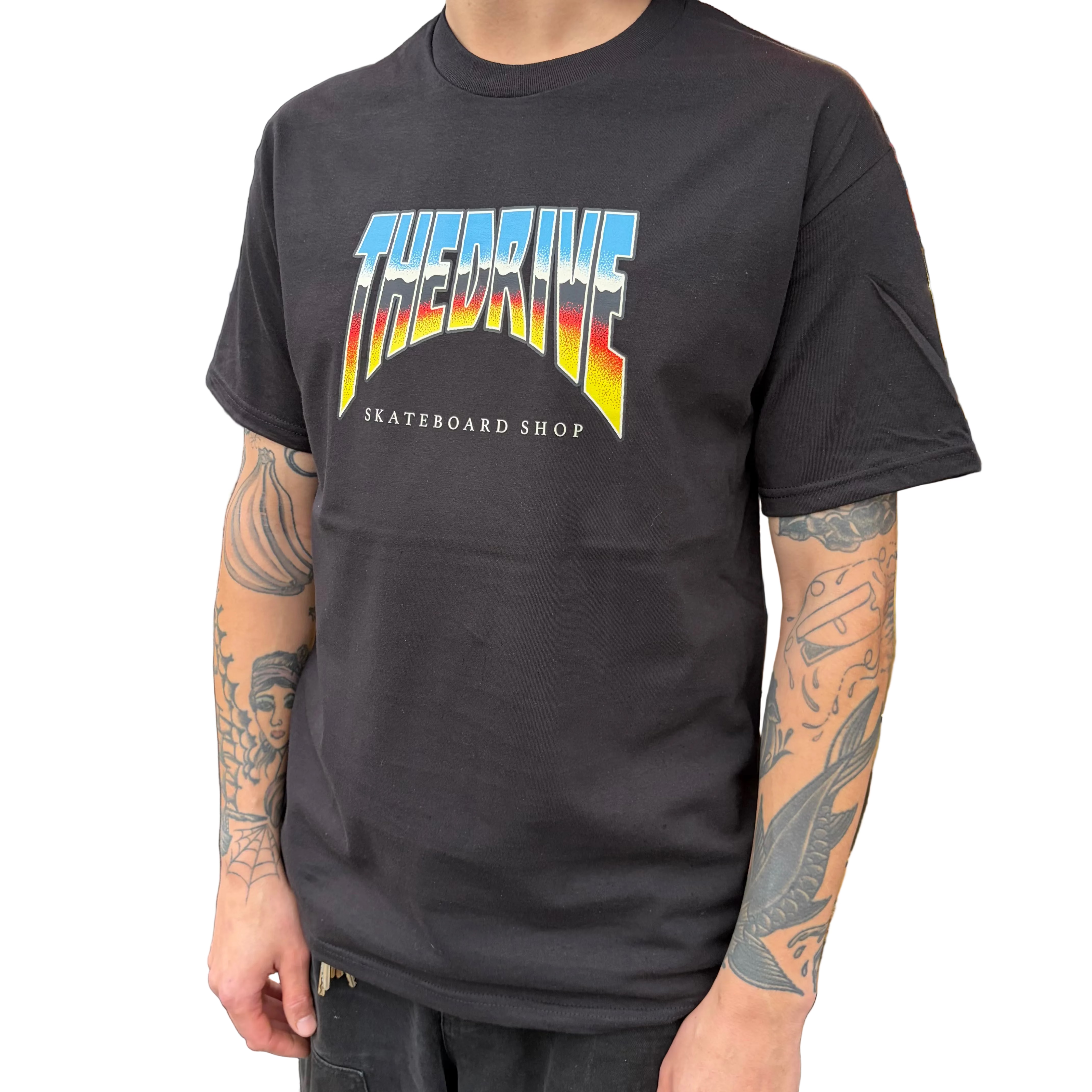 THE DRIVE SKATE SHOP DREADBOUND T-SHIRT BLACK – The Drive