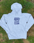 THE DRIVE SKATE SHOP QUATTRO HOOD HEATHER GREY/NAVY - The Drive Skateboard Shop