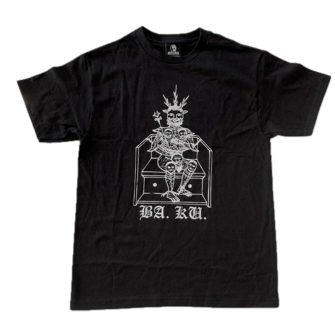 SKULL SKATES BAKU THRONE T-SHIRT BLACK – The Drive Skateboard Shop SKULL SKATES BAKU THRONE T-SHIRT BLACK – The Drive Skateboard Shop