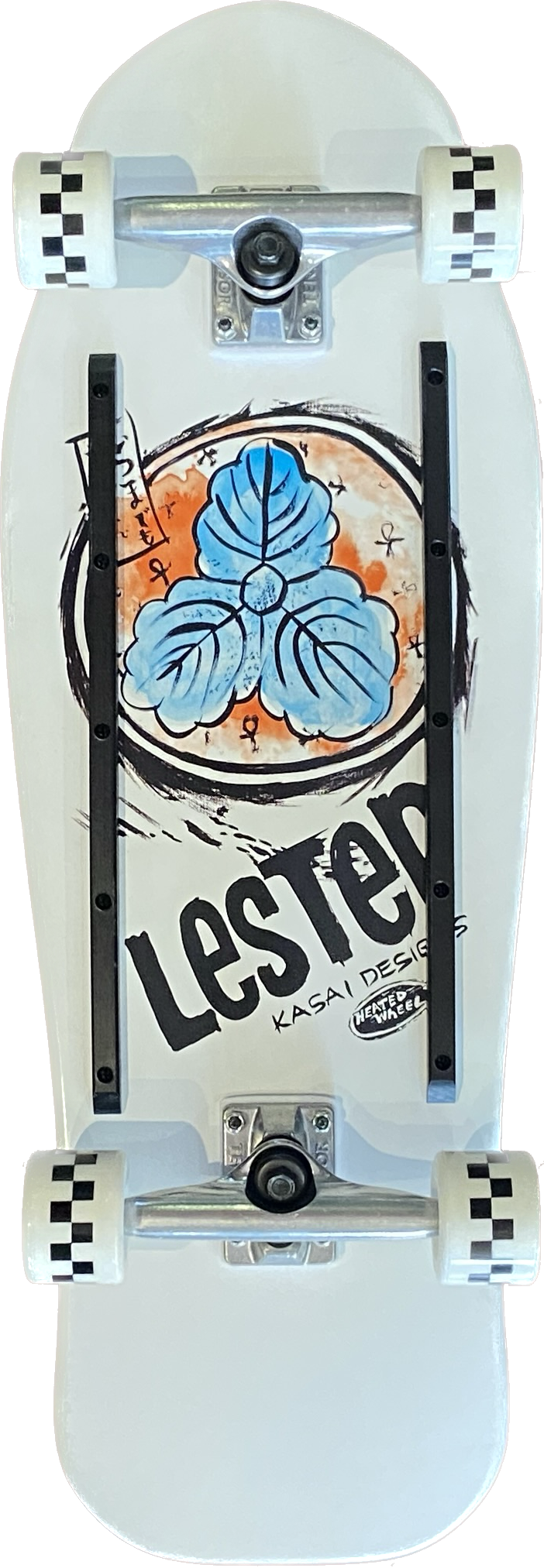 THE HEATED WHEEL PREMIUM COMPLETE LESTER KASAI (10.375") - The Drive Skateboard Shop