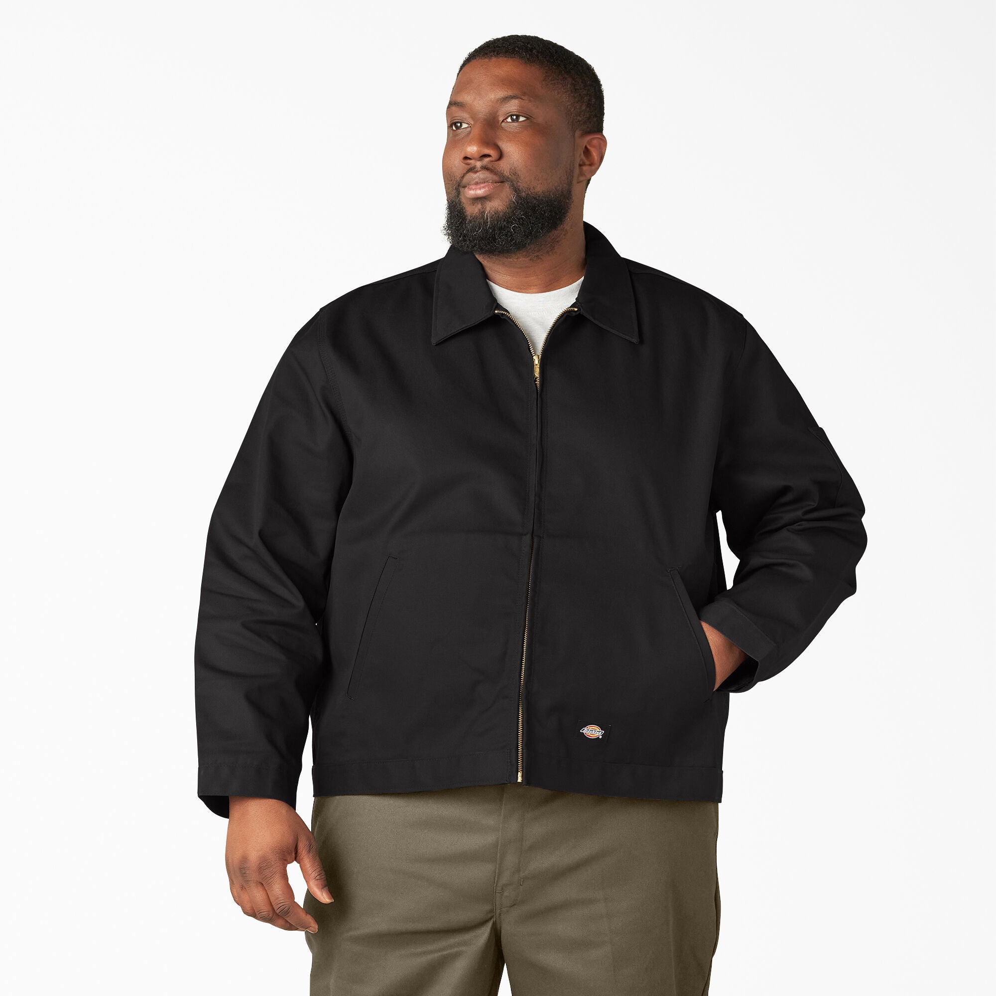 DICKIES UNLINED EISENHOWER JACKET BLACK – The Drive Skateboard Shop
