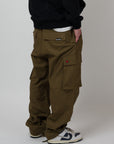 LOVIAH RIPSTOP CARGO PANTS DARK GREEN