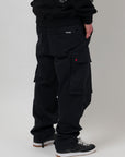 LOVIAH PARATROOPER CARGO PANTS BLACK