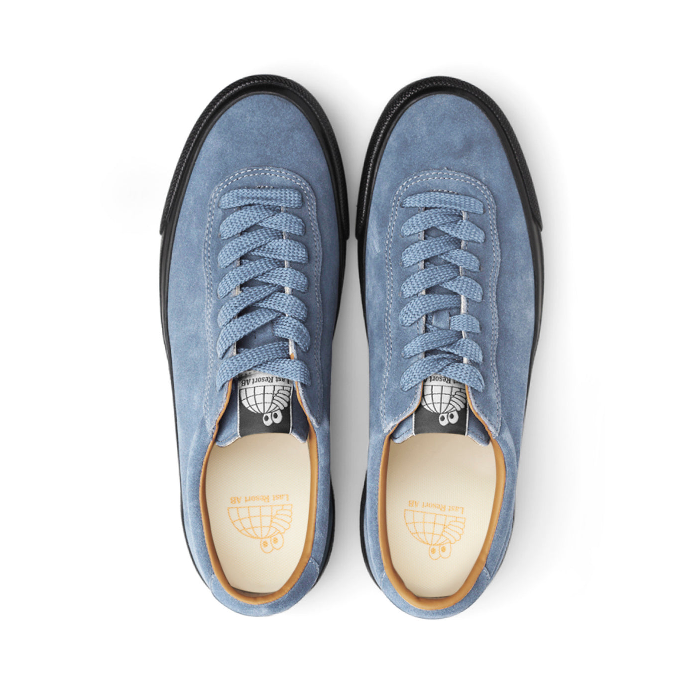 LAST RESORT VM001 LOW SUEDE DUSTY BLUE/BLACK