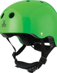 TRIPLE 8 YOUTH LIL 8 DUAL CERTIFIED HELMET W/EPS NEON GREEN GLOSS