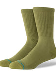 STANCE SOCKS ICON OLIVE - The Drive Skateboard Shop