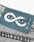MAGENTA OG DENIM PANTS ACID WASHED
