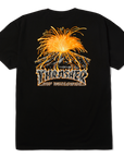 HUF X THRASHER MELTDOWN T-SHIRT BLACK
