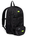 HUF MISSION BACKPACK BLACK - The Drive Skateshop