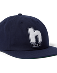 HUF MOAB H 6 PANEL HAT NAVY - The Drive Skateshop