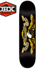 ANTIHERO DECK DBX CONSTRUCTION EAGLE SHORT WHEELBASE BLACK (8.5") - The Drive Skateboard Shop