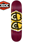 KROOKED DECK EYES YELLOW DBX CONSTRUCTION (8.5")