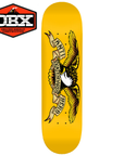ANTIHERO DECK EAGLE DBX CONSTRUCTION YELLOW (8.25")